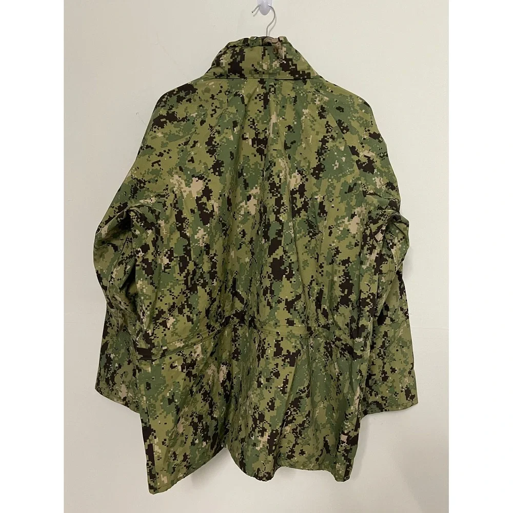 US Navy Working Parka Type III AOR2 NWU Digital Camo Large Long W911QY-11-D-0086 - Picture 3 of 12